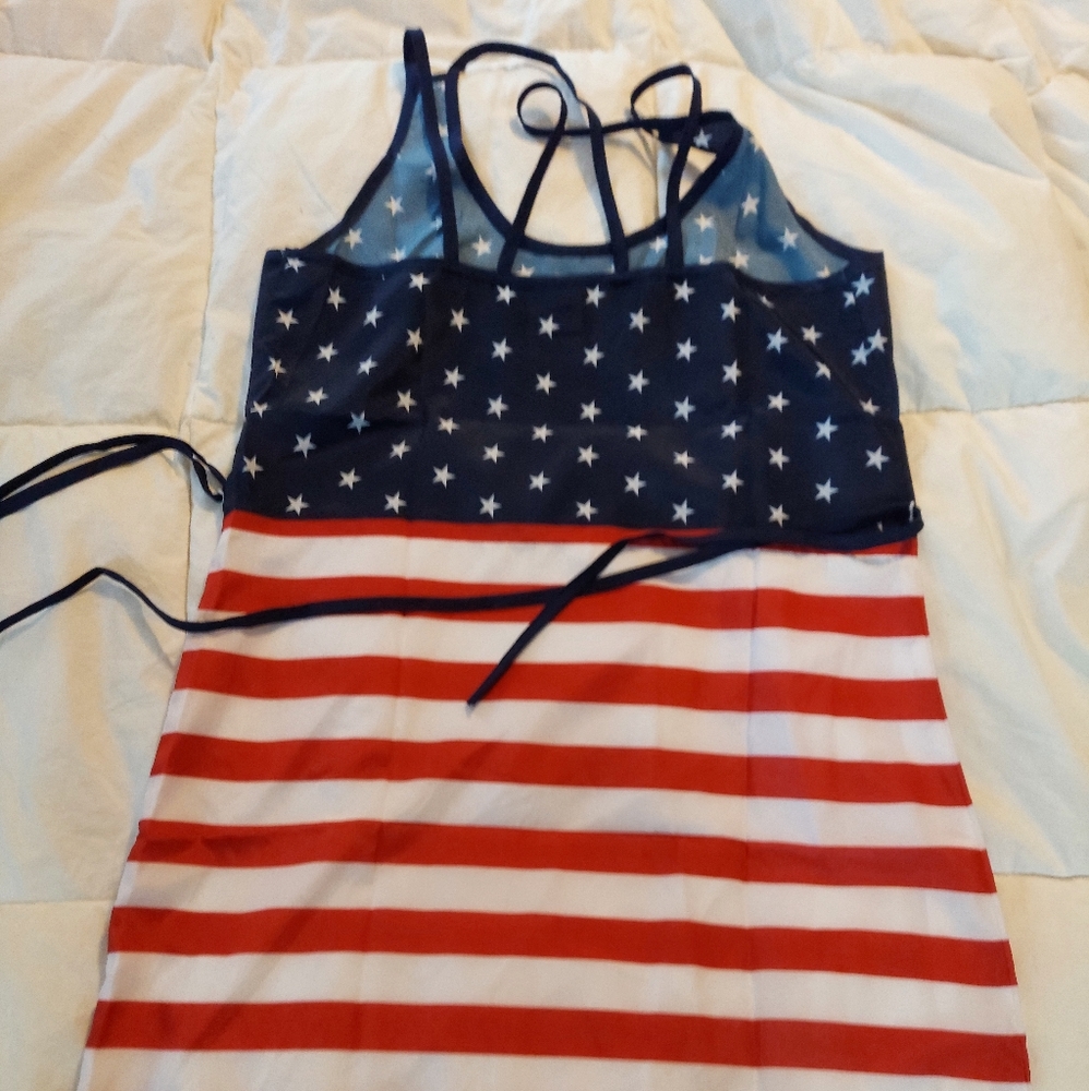 American flag dress